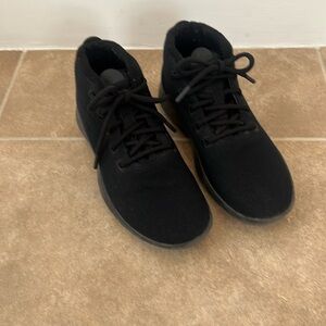 Allbirds Wool Runner-Up High Top Mizzlies Sneakers Black EUC